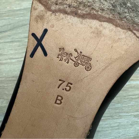 Coach Smith Beadchain Leather Pumps - Picture 3 of 16